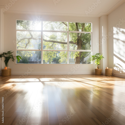 sunny room with window