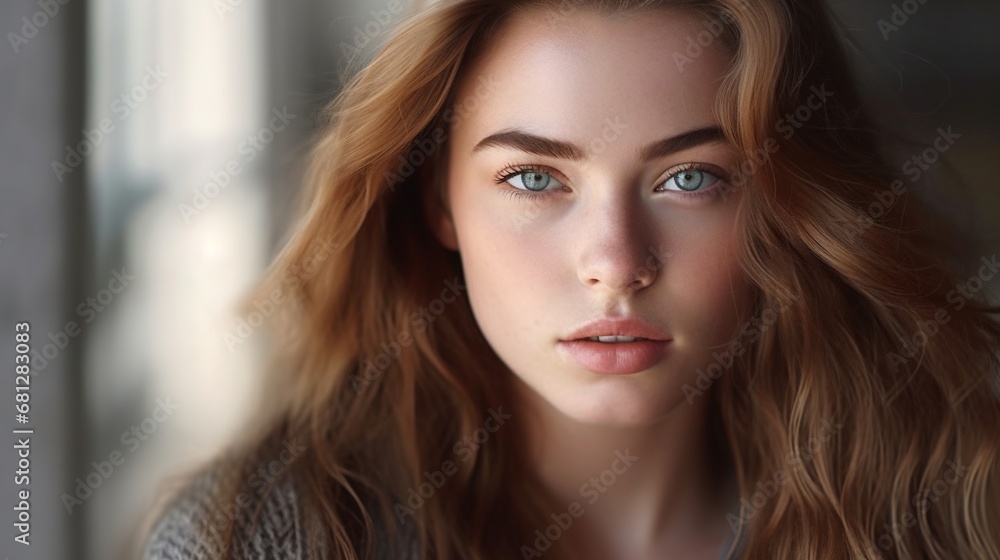 Portrait of an attractive woman Portrait of an attractive woman