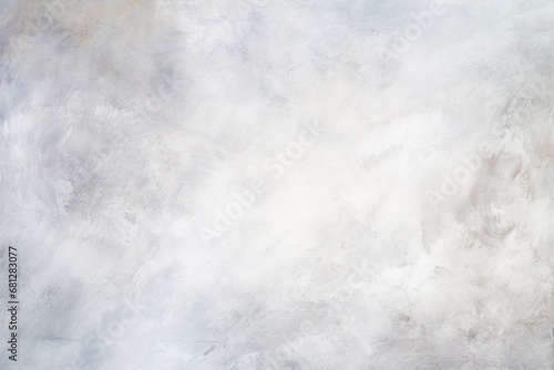 Soft white watercolor background with a cloudy dispersion, serene and artistic. Ideal for soothing visual backdrops, print media, or creative digital design elements.