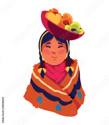 peru culture woman character