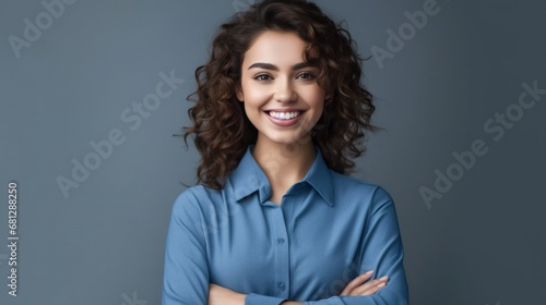 Portrait of an attractive woman 