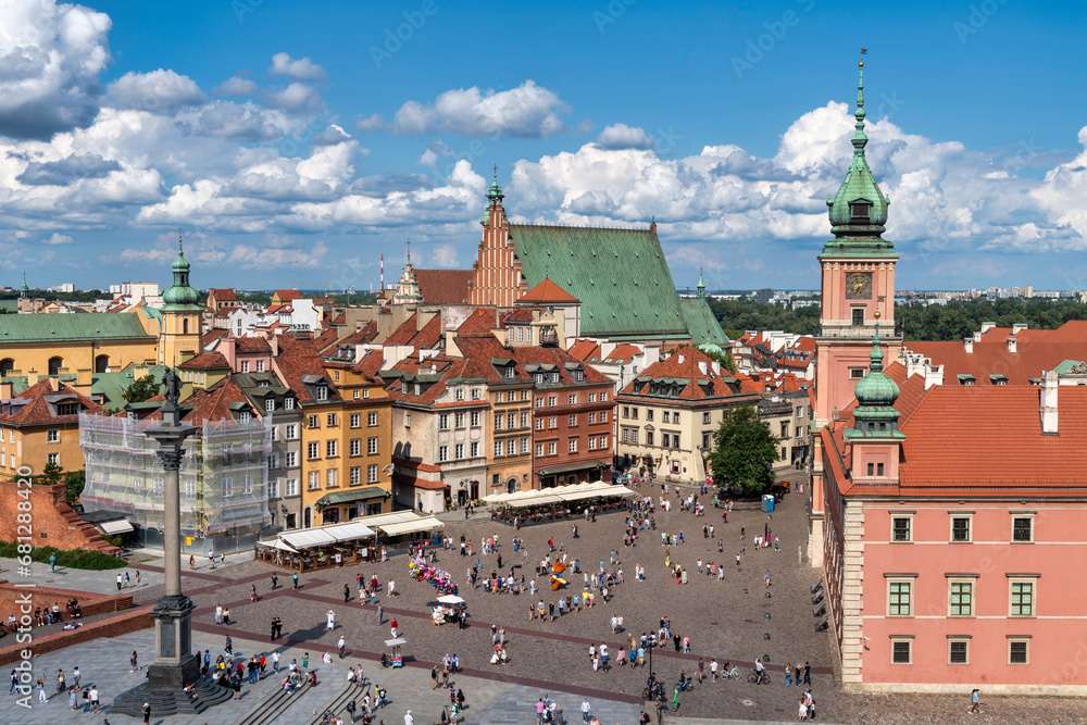 Obraz premium Warsaw Old Town