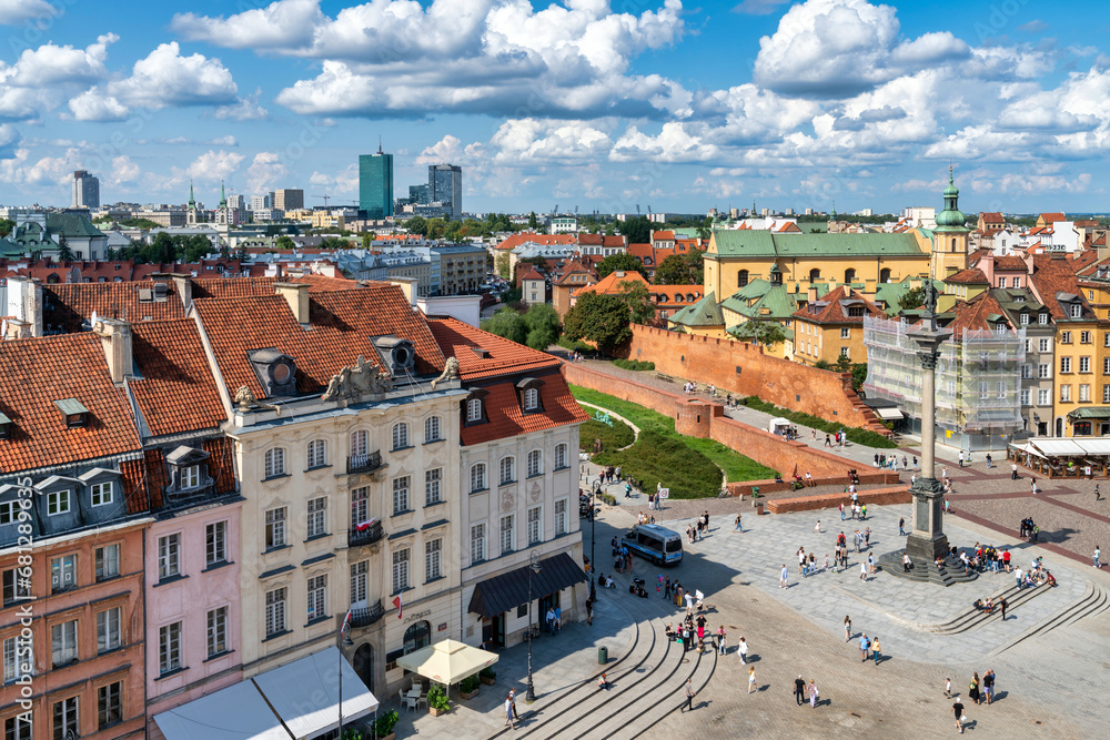 Obraz premium Warsaw Old Town