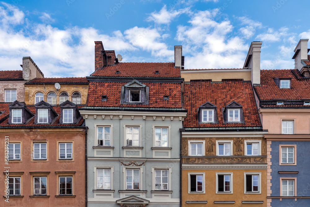 Obraz premium Warsaw Old Town