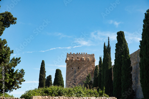 View of the ancient Roman fortress of Tarraco, in Tarragona, Spain. photo