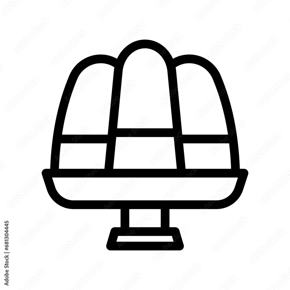 jelly line icon illustration vector graphic. Simple element illustration vector graphic, suitable for app, websites, and presentations isolated on white background jelly line icon illustration vector graphic. Simple element illustration vector graphic, suitable for app, websites, and presentations isolated on white background
