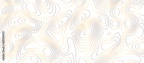 abstract pattern with swirls .abstract White wave paper curved reliefs background .Panorama view gradient multicolor wave curve lines banner background design. wave Line topography map background. © Jubaer
