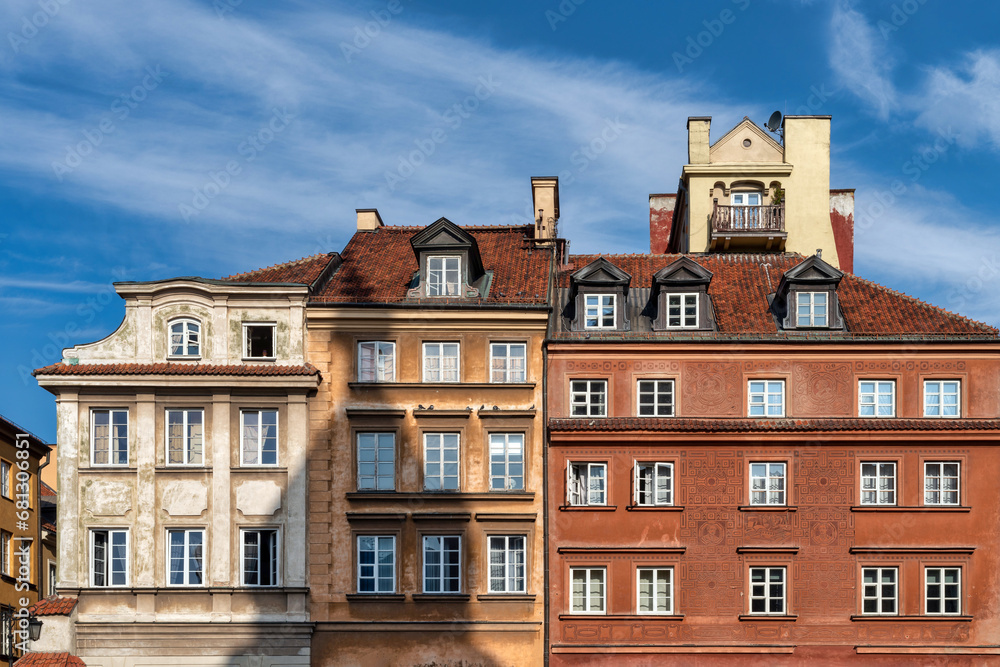 Fototapeta premium Warsaw Old Town