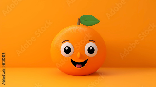 cartoon cute orange illustration 