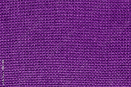 Purple fabric cloth texture background, seamless pattern of natural textile.