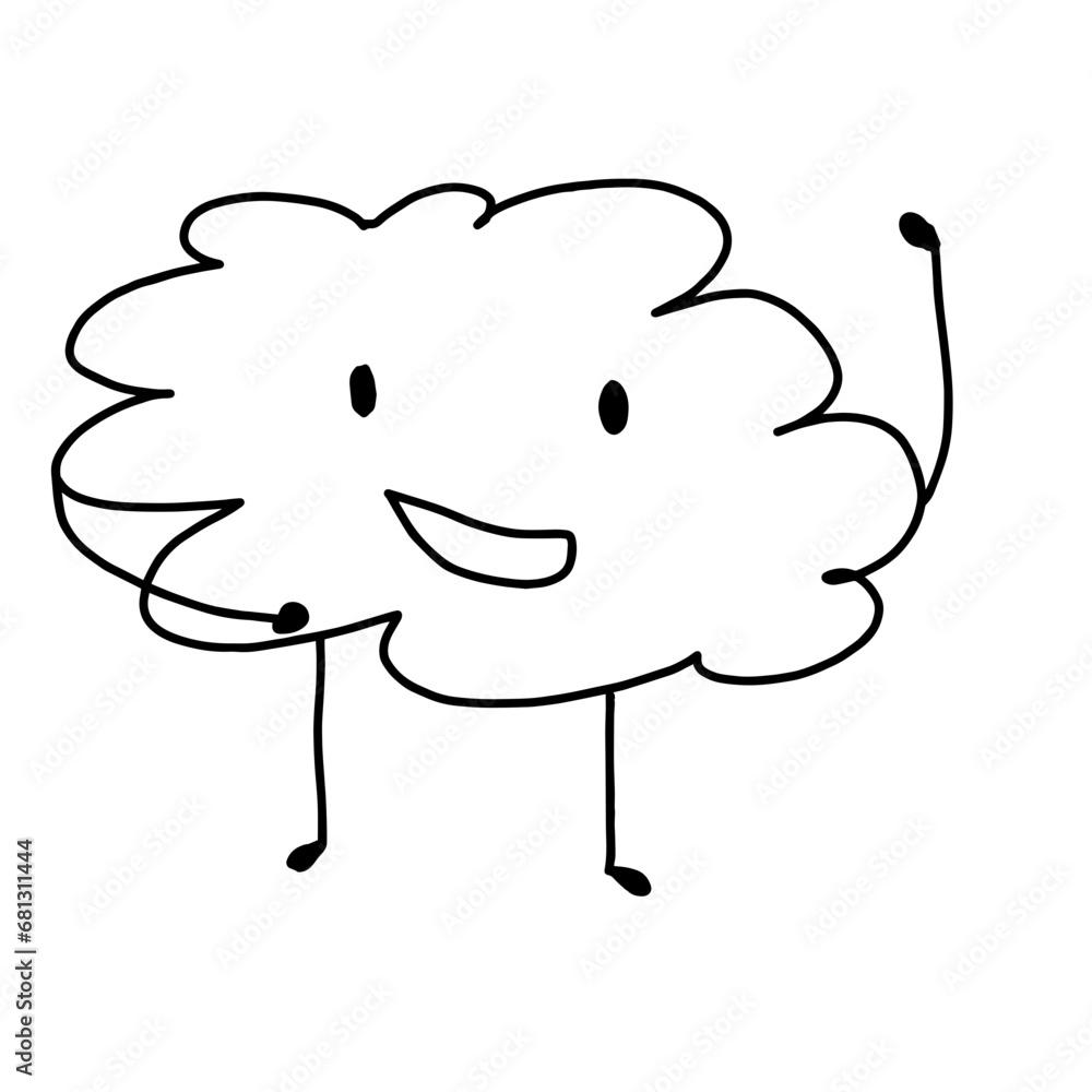 Obraz premium Blue clouds, dear.