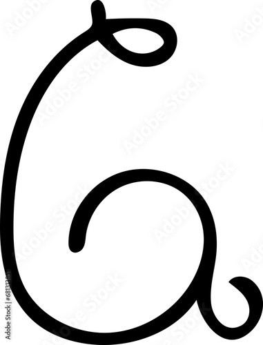 Alphabet uppercase g