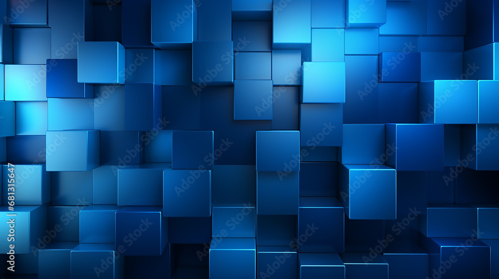 Blue and grey glossy squares abstract tech banner design. Modern abstract blue background design with layers of transparent material in square shapes in random geometric patterns. Blue and grey glossy squares abstract tech banner design. Modern abstract blue background design with layers of transparent material in square shapes in random geometric patterns.