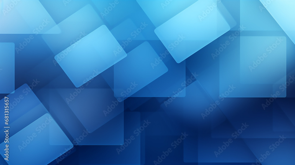 Blue and grey glossy squares abstract tech banner design. Modern abstract blue background design with layers of transparent material in square shapes in random geometric patterns. Blue and grey glossy squares abstract tech banner design. Modern abstract blue background design with layers of transparent material in square shapes in random geometric patterns.