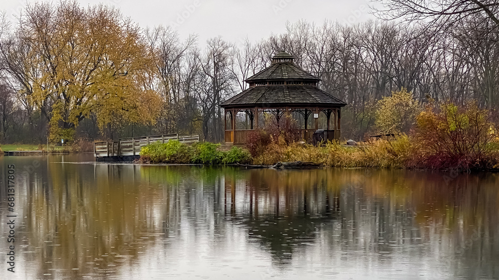 Pond Reflections in the City Park