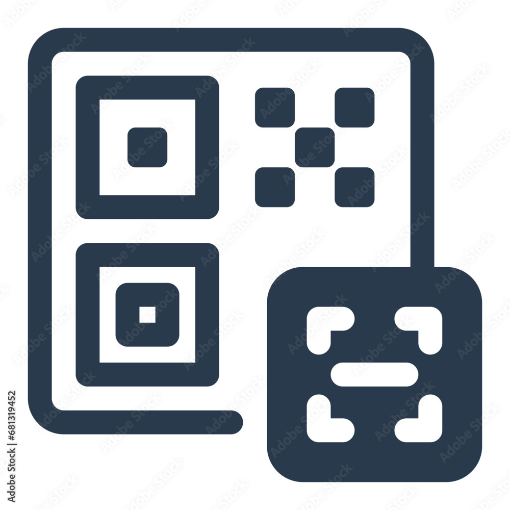 High-Quality QR Code Generation Icon High-Quality QR Code Generation Icon