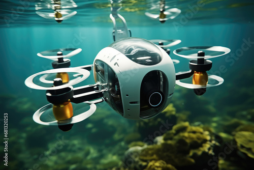 Underwater drones, Minimalism.