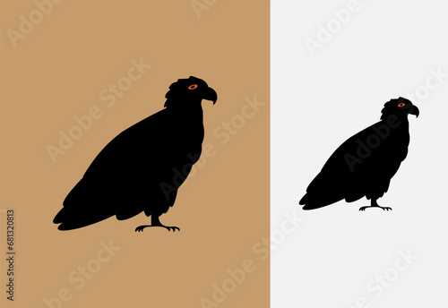 Eagle, eagle head logo design pro vector with golden and black color