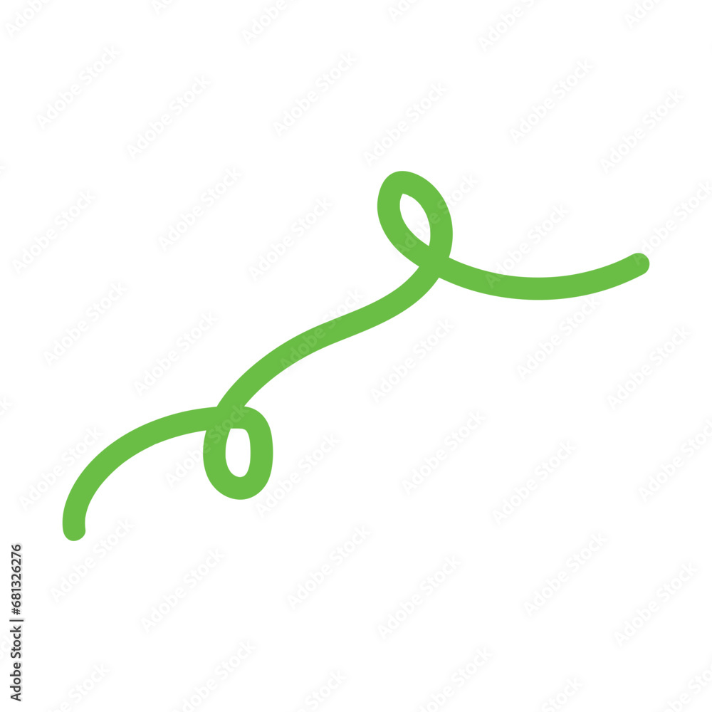 Obraz premium Line Scribble
