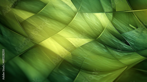 abstract green line background.