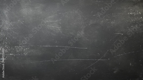 blackboard in the classroom for chalk. black gray blank background. chalkboard