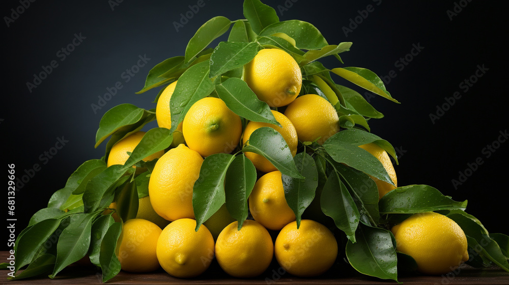 lemons on a tree HD 8K wallpaper Stock Photographic Image lemons on a tree HD 8K wallpaper Stock Photographic Image