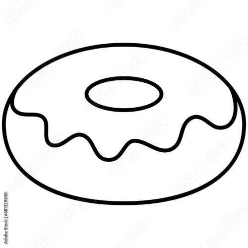pastry donut icon
