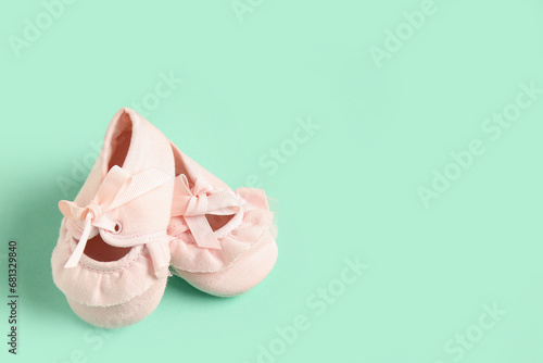 Pink Baby Ballet Slippers o...