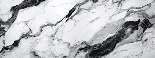 Black and white Marbling surface Hard surface elegant