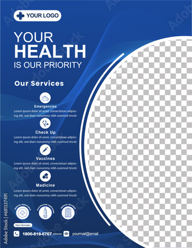 Business flyer template