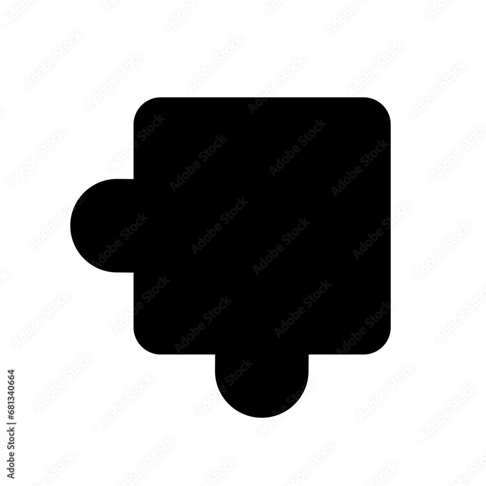 Puzzle icon vector symbol design illustration Puzzle icon vector symbol design illustration