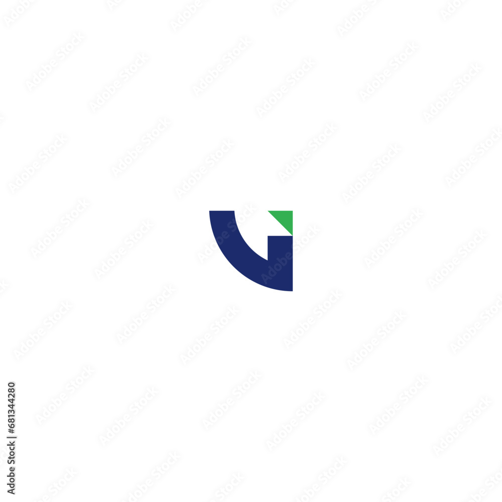Letter V And Arrow To The Top Right Vector Letter V And Arrow To The Top Right Vector