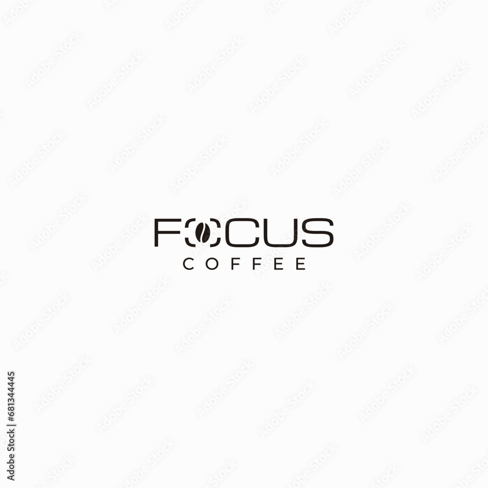 Focus Coffee Vector Focus Coffee Vector