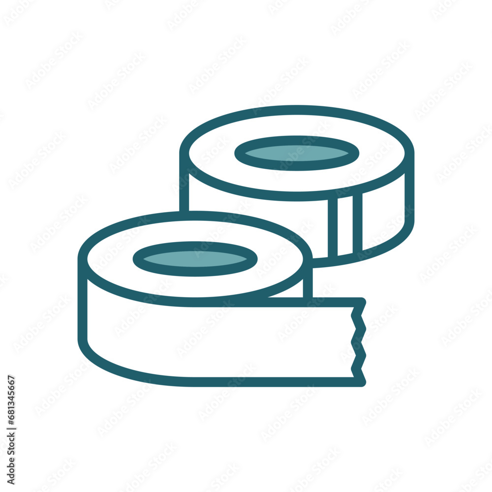 tape icon vector design template simple and clean tape icon vector design template simple and clean