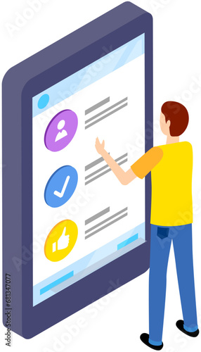 Social media. Vector illustration. Connection and engagement lie at heart social media concept Effective communication is essential for building strong relationships on social media