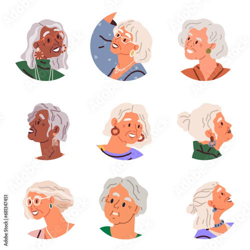 Elderly people vector illustration. Active engagement in physical and mental activities is beneficial for elderly Activity and involvement contribute to healthy aging for older individuals Aging