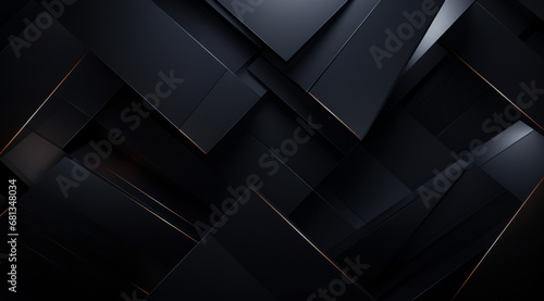 A sea of dark cubes creating a minimalist and structured geometric pattern.