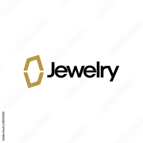 simple logo in a modern style with an abstract diamond design concept for brand identity