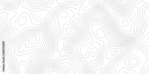 Abstract wave pattern with lines . Abstract Vector geographic contour map and topographic contours map background. Abstract white pattern topography vector background. Topographic line map background.