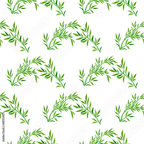 Flower pattern vector illustration. The unending beauty flowers inspired awe and wonder The decoration featured textured ornament with floral elements The intricate botanical design added charm