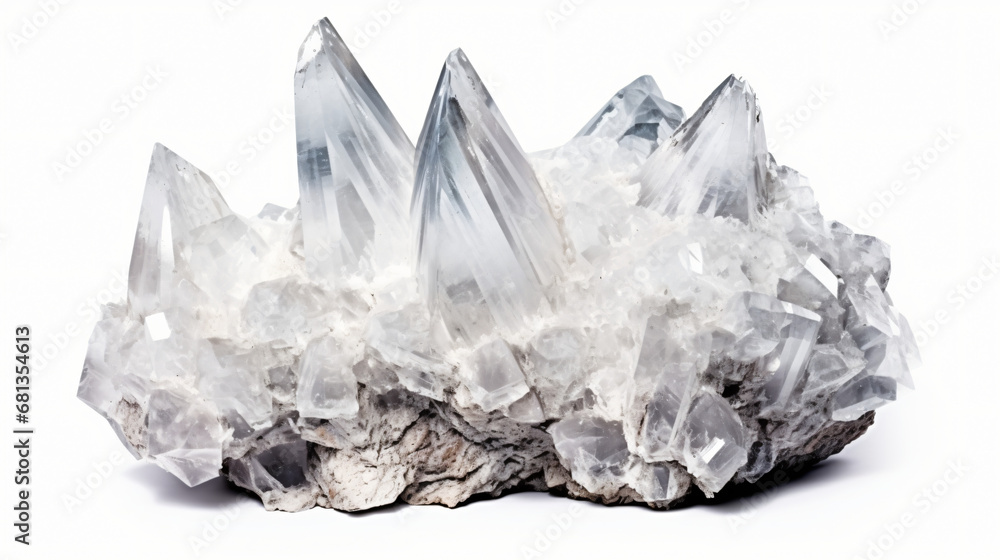 Crystalline quartz rock