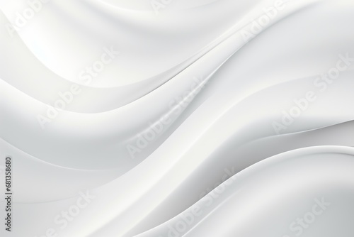 Abstract white , Gray background with clean smooth soft wave can use as wedding background and Luxurious background design.