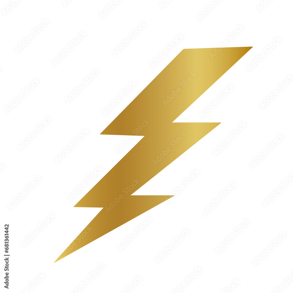 golden lightning bolt golden lightning bolt