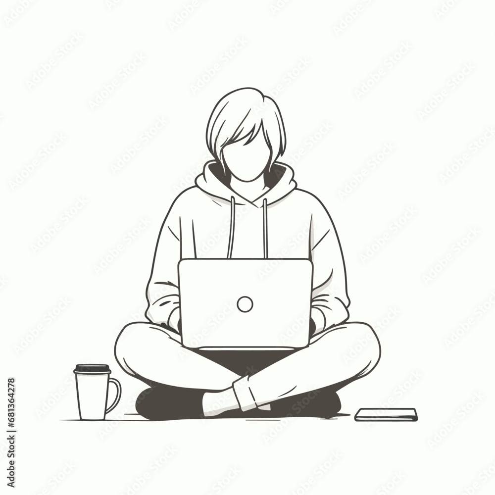 Man with pencil marking completed tasks on to-do list. Concept of time management, work planning method, Vector illustration Man with pencil marking completed tasks on to-do list. Concept of time management, work planning method, Vector illustration