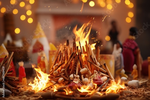 The Lohri bonfire symbolizes resilience and hope during the darkest photo