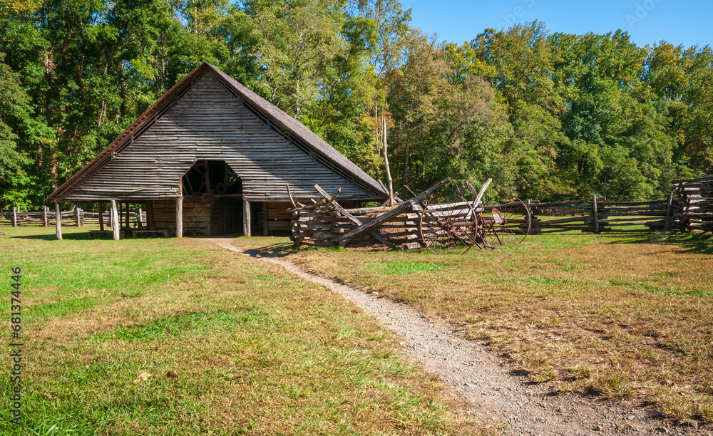 The Mountain Farm Museum and Mingus Mill at Great Smoky Mountains National Park The Mountain Farm Museum and Mingus Mill at Great Smoky Mountains National Park