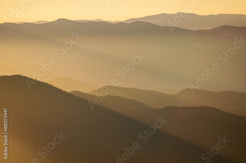 Fototapeta Naklejka Na Ścianę i Meble -  The Great Smoky Mountains National Park