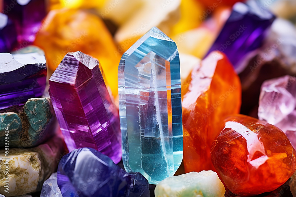 geological marvels of minerals, crystals, and semiprecious stones
