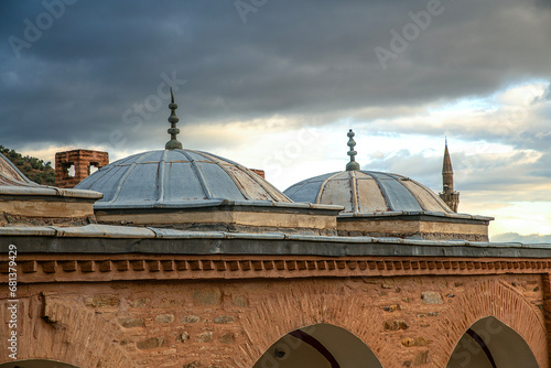 Haci Sinan Madrasa, one of the works of the Ottoman period, located in the Bayindir district of Izmir photo