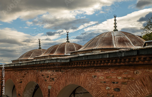Haci Sinan Madrasa, one of the works of the Ottoman period, located in the Bayindir district of Izmir photo